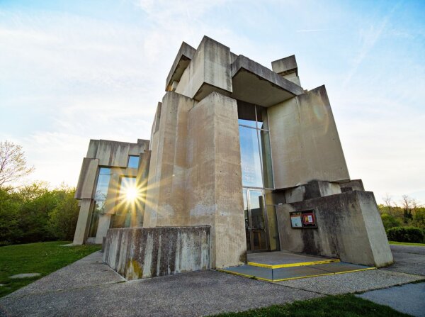 Wotruba church in mauer, vienna, austria