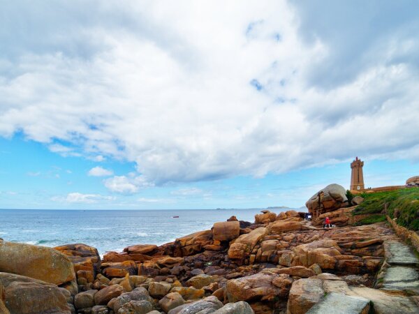 Lighthouse in ploumanac'h