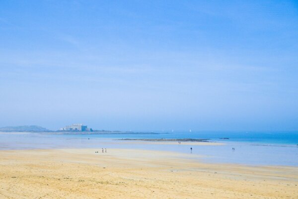 Beach at Saint Malo, Bretagne