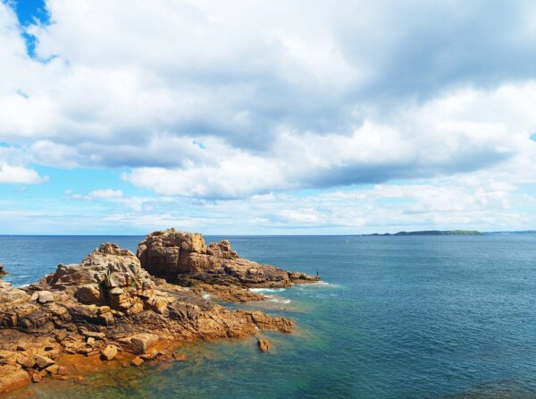 Coast at Ploumanac'h, Bretangne