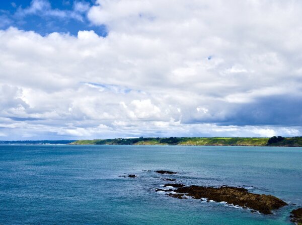 beach near kercoz, bretagne