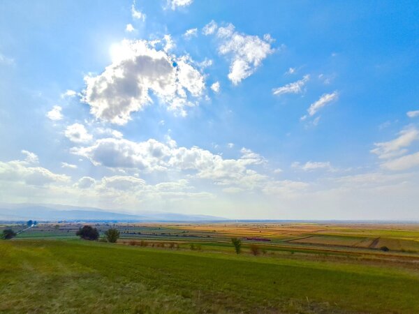 View from mount saint Michael, between kezdialmas and lemheny, transylvania