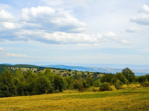 Landscape near Köröspatak, Transylvania