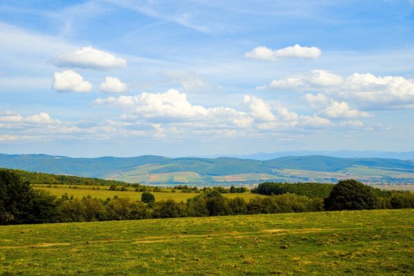 Landscape near köröspatak, transylvania